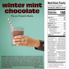 Winter Mint Chocolate Protein Shake 11.5 oz (12 PACK)